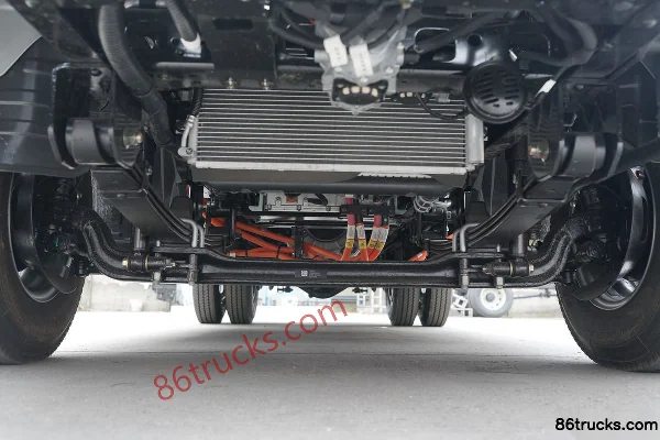 Foton Aoling Zhilan 4,5T 4,14 m camion léger fourgon à cabine simple 100% électrique 4X2(6 roues) Châssis (1) | 86Trucks