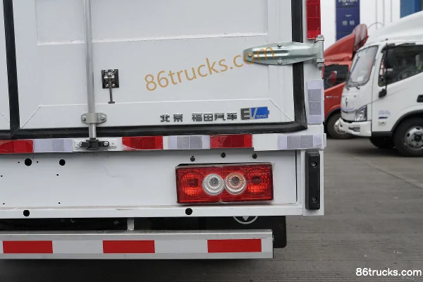 Foton Aoling Zhilan 4,5T 4,14 m camion léger fourgon à cabine simple 100% électrique 4X2(6 roues) Carrosserie (3) | 86Trucks