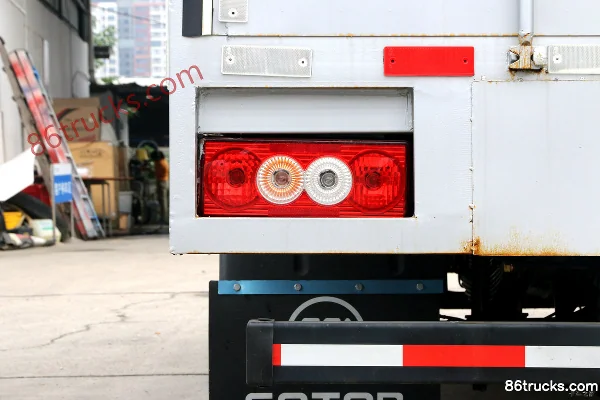 Foton Auman S1 series 156hp 4X2(6 wheels) 4.14m single-row van light truck (ZF 6-speed)(China VI) Body (3) | 86Trucks