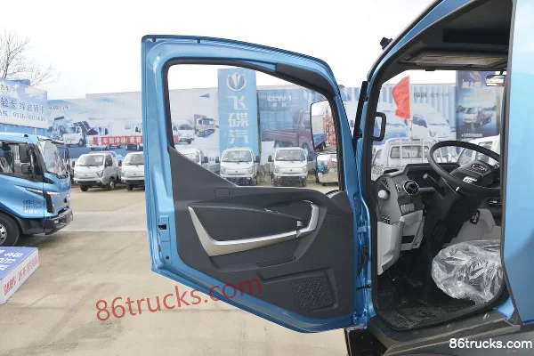 Feidi5 2L CNG 150 ch 4X2(6 roues) Longtai 8 vitesses 4,15 m camion léger à ridelles cabine simple (1) | 86Trucks