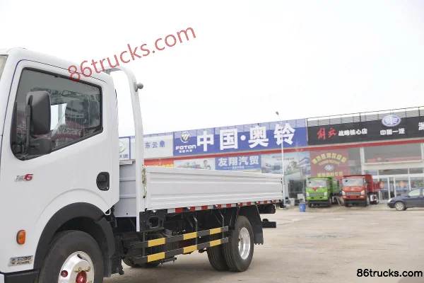 Dongfeng Kaipute K6-N 115hp 4X2(6 wheels) 4.13m Single Row Flatbed Light Truck Body (1) | 86Trucks