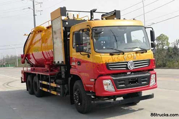 Chusheng Chusheng Dongfeng Chassis suction/septic tank truck