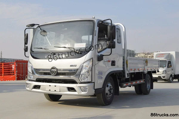 Foton Aumark Express 143 hp 4X2(6 wheels) 3.83m Cab-over Flatbed Light Truck Exterior (3) | 86Trucks