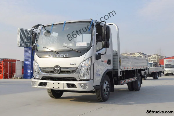 Foton Aumark Express 120hp 4X2(6 wheels) 4.17m Single-row Flatbed Light Truck (China VI) Exterior (3) | 86Trucks