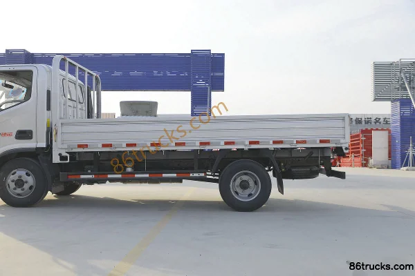 Foton Aumark Express 120hp 4X2(6 wheels) 4.17m Single-row Flatbed Light Truck (China VI) Body (2) | 86Trucks