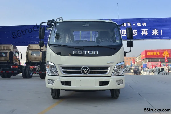 Foton Ollin TX 110 hp 4X2(6 wheels) 4.23m Single Row Flatbed Light Truck Exterior (2) | 86Trucks