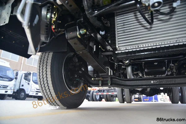 Foton Ollin TX 110 hp 4X2(6 wheels) 4.23m Single Row Flatbed Light Truck Chassis (2) | 86Trucks