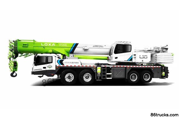 Loxa Heavy Machinery 85 ton truck crane (FTC85X6) Exterior (2) | 86Trucks