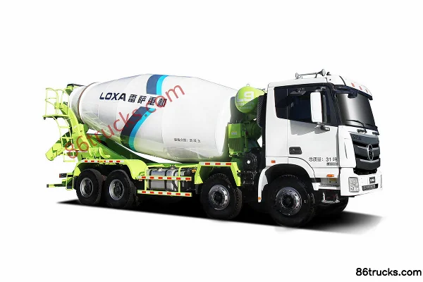 Foton AumanGTL 360 ch 8X4(12 roues) 7,2 m³ camion malaxeur (marque Leisa) Extérieur (3) | 86Trucks