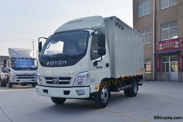 Foton Aumark Jiyun Tech Edition 88 hp 4X2(6 wheels) 3.655m single-row van light truck (air brake) Exterior (3) | 86Trucks