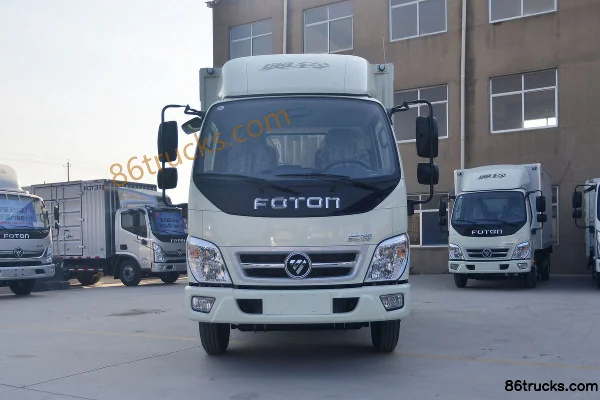 Foton Aumark Jiyun Tech Edition 88 hp 4X2(6 wheels) 3.655m single-row van light truck (air brake) Exterior (2) | 86Trucks