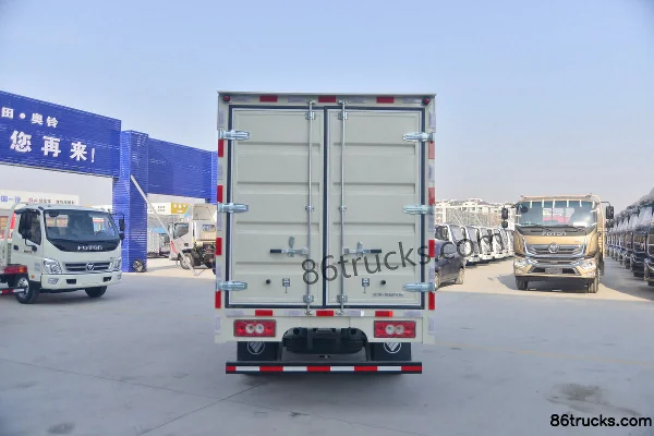 Foton Aumark Jiyun Tech Edition 88 hp 4X2(6 wheels) 3.655m single-row van light truck (air brake) Body (2) | 86Trucks