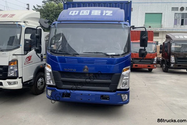 Sinotruk HOWO Wang Series 130 hp 4X2(6 wheels) 3.85m Semi-row Van Light Truck (China VI) Exterior (3) | 86Trucks
