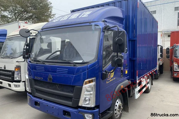Sinotruk HOWO Wang Series 130 hp 4X2(6 wheels) 3.85m Semi-row Van Light Truck (China VI) Exterior (2) | 86Trucks