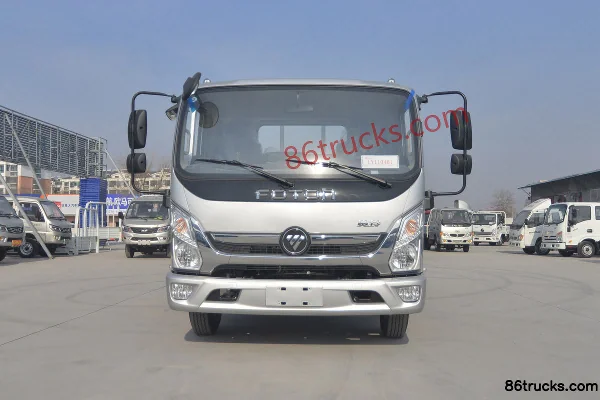 Foton Aoling New Jieyun Youth Edition 130hp 4X2(6 wheels) 4.17m Single Row Flatbed Light Truck (Standard Wheelbase) Exterior (2) | 86Trucks