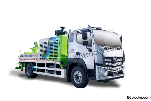 Foton Auhang 185hp 4X2(6 wheels) truck-mounted concrete pump truck (Leisa brand) Exterior