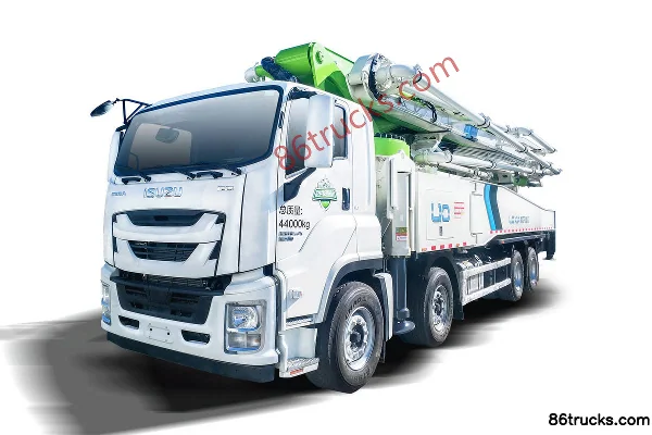 Foton Laisa L10 520 hp 8X4(12 wheels) 56m Concrete Pump Truck (Isuzu Chassis) Exterior