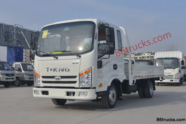Tangjun Ouling Jinlika II 129 hp 4X2(6 wheels) 3.8m Semi-row Flatbed Light Truck (China VI) Exterior (3) | 86Trucks