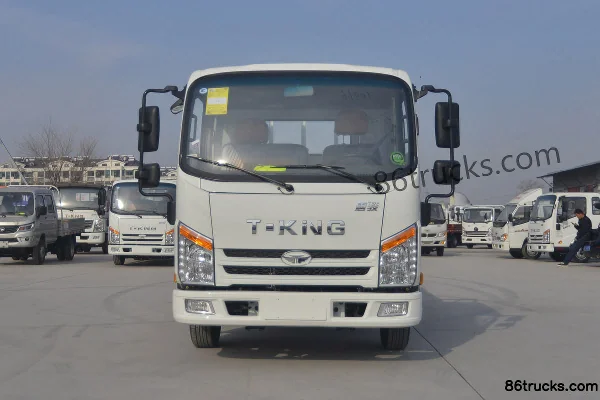 Tangjun Ouling Jinlika II 129 hp 4X2(6 wheels) 3.8m Semi-row Flatbed Light Truck (China VI) Exterior (2) | 86Trucks