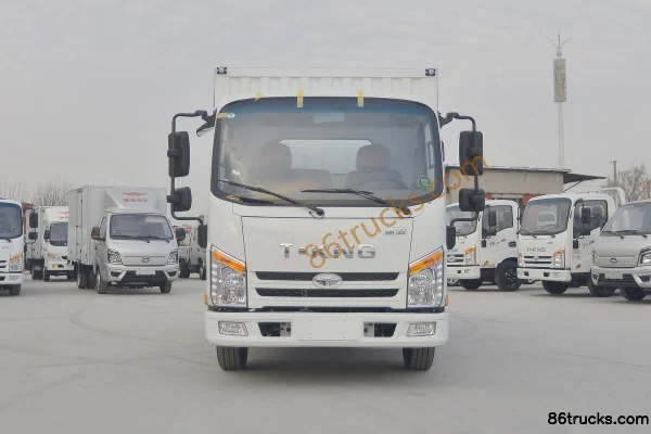 Tangjun Ouling Jinlika II 102hp 4X2(6 wheels) 4.1m single-row van light truck Exterior (2) | 86Trucks