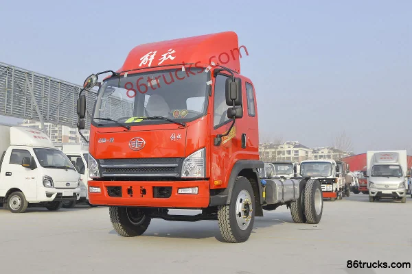 FAW Jiefang Hu VH 190 hp 4X2(6 wheels) 4.78m Half Row Stake Truck Exterior (3) | 86Trucks