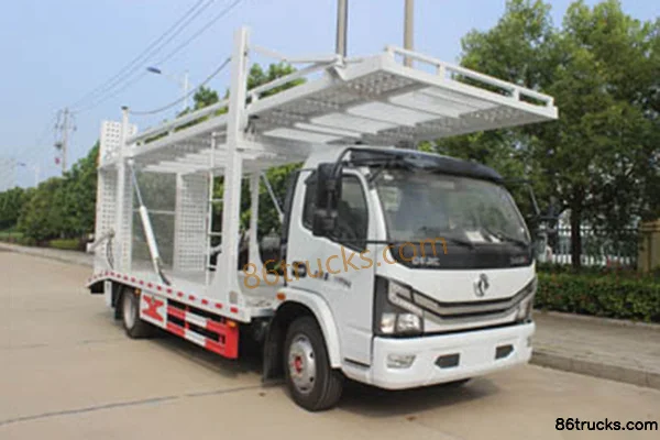 Dongfeng Duolika D8 165hp 4X2(6 wheels) Car Transporter (Runzhixing Brand) Exterior (2) | 86Trucks