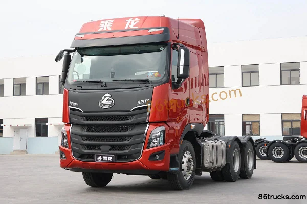 Dongfeng Liuqi Chenglong H7 camion lourd version légère premium 460 ch 6X4(10 roues) tracteur routier Extérieur (2) | 86Trucks