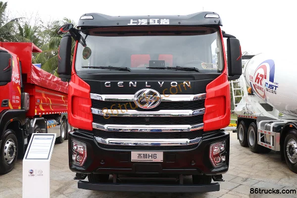 SAIC Hongyan Genlyon H6 Heavy-Duty 480 hp 6X4(10 wheels) 6.2m Dump Truck (China VI) Exterior (2) | 86Trucks