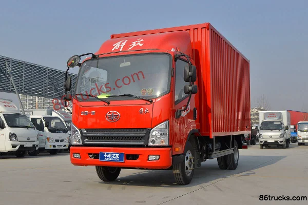 FAW Jiefang Hu VN 110 hp 4X2(6 wheels) 4.21m Single Row Van Light Truck (3.5T Rear Axle) Exterior (3) | 86Trucks