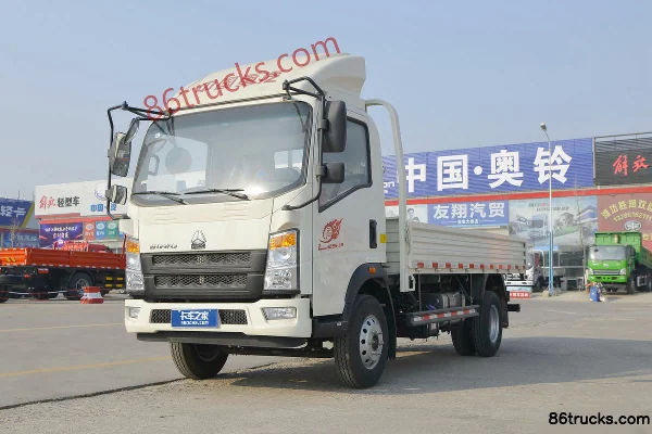 Sinotruk HOWO Wang série 110 ch 4X2(6 roues) camion plateau à ridelles cabine simple 3,65 m Extérieur (3) | 86Trucks