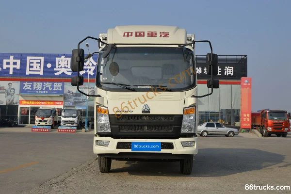 Sinotruk HOWO Wang Series 110 hp 4X2(6 wheels) 4.15m Single Row Van Light Truck Exterior (2) | 86Trucks