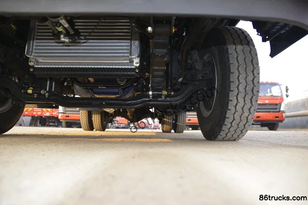 Sinotruk HOWO Wang 160 ch 4X2(6 roues) camion frigorifique 4,1 m Châssis (3) | 86Trucks