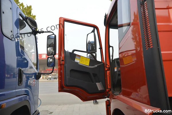 Dayun Fengchi Heavy Truck 240 hp 6X2(8 wheels) 8.6m Double Row Flatbed Cargo Truck Cab (1) | 86Trucks
