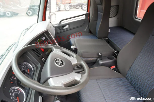 FAW Jiefang Qingdao Long V 220hp 6X2(8 wheels) 5.2m dump truck Cab (3) | 86Trucks