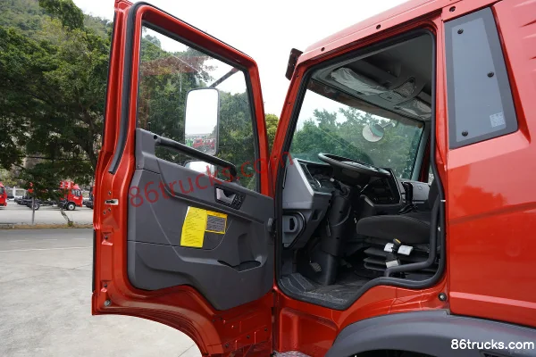 FAW Jiefang Qingdao Long V 220hp 6X2(8 wheels) 5.2m dump truck Cab (1) | 86Trucks