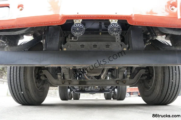 FAW Jiefang Qingdao Long V 220hp 6X2(8 wheels) 5.2m dump truck Chassis (1) | 86Trucks