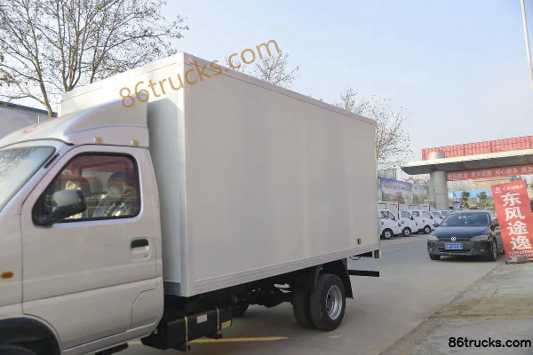 Dongfeng T3 (formerly Xiaobawang W) 1.5L 113hp 4X2(6 wheels) 3.7m single row box truck (China VI) Body (1) | 86Trucks
