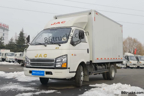 JAC Kaida X7 121 ch 4X2(6 roues) 4 m cabine simple camion fourgon Extérieur (3) | 86Trucks