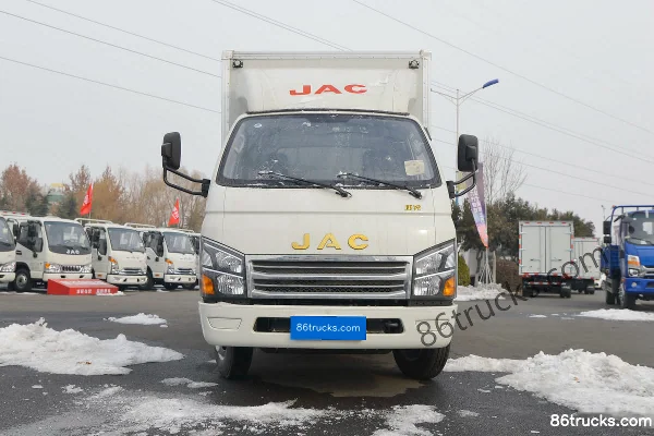 JAC Kaida X7 121 ch 4X2(6 roues) 4 m cabine simple camion fourgon Extérieur (2) | 86Trucks