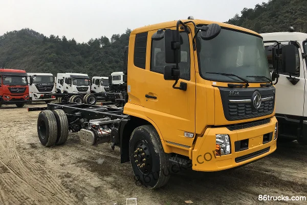 Dongfeng Commercial Vehicle Tianjin VR 210hp 4X2(6 wheels) power generator truck chassis (China VI) Exterior