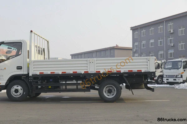 JAC Junling A8 160hp 4X2(6 wheels) 4.18m Single Row Flatbed Light Truck (China VI) (JAC 6-speed) Body (2) | 86Trucks