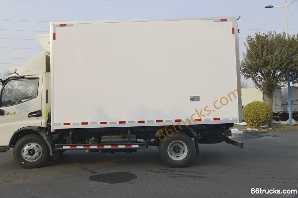 JAC Junling V6 156 ch 4X2(6 roues) camion frigorifique 3,7 m Carrosserie (2) | 86Trucks