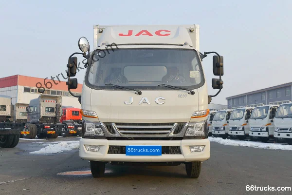 JAC Junling V6 120hp 4X2(6 wheels) 4.18m single-row van light truck Exterior (2) | 86Trucks