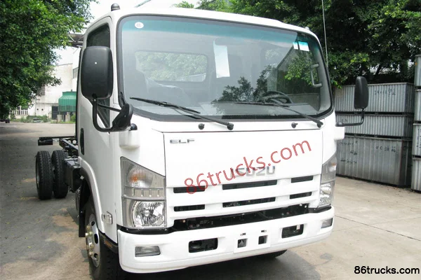 Qingling Isuzu 700P 189 hp 4X2(6 wheels) power truck chassis (China VI) Exterior