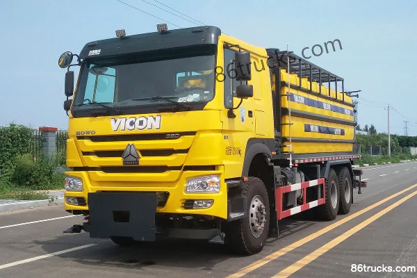 Sinotruk HOWO-7 Heavy Truck 360 hp 6X4(10 wheels) Snow Removal Truck (Huiqiang Heavy Industry) Exterior (3) | 86Trucks