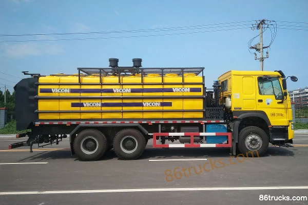 Sinotruk HOWO-7 Heavy Truck 360 hp 6X4(10 wheels) Snow Removal Truck (Huiqiang Heavy Industry) Exterior (2) | 86Trucks