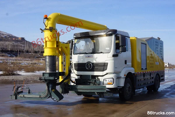 SHACMAN Delong New M3000 270 ch 4X2(6 roues) Camion de déneigement (Huiqiang Heavy Industry) Extérieur (2) | 86Trucks