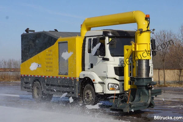 SHACMAN Delong New M3000 270 ch 4X2(6 roues) Camion de déneigement (Huiqiang Heavy Industry) Extérieur