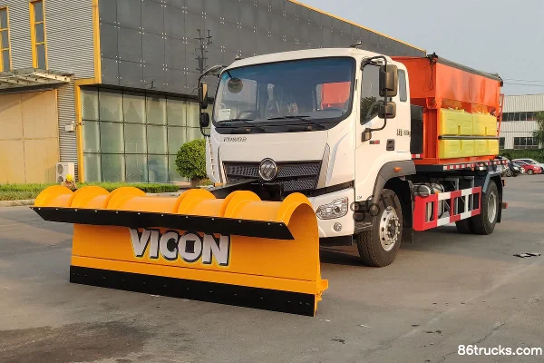Foton Ruiwo ES5 220hp 4X2(6 wheels) Snow Removal Truck (Huiqiang Heavy Industry)(Weichai) Exterior (3) | 86Trucks