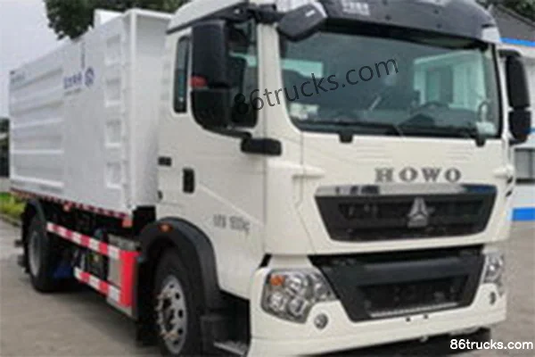 Jiaoda Shenzhou Jiaoda Shenzhou Sinotruk HOWO Chassis vacuum sweeper truck
